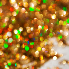 bokeh gold gloss. shine. background