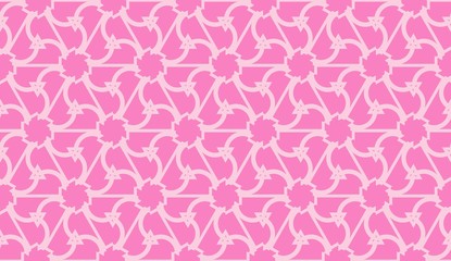 Template with geometric pattern. Vector Seamless illustration. Triangles style.