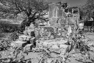AN old Landhouse Views around the Caribbean island of Curacao