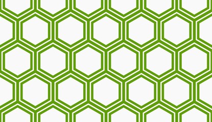 Vector illustration green geometric abstract background