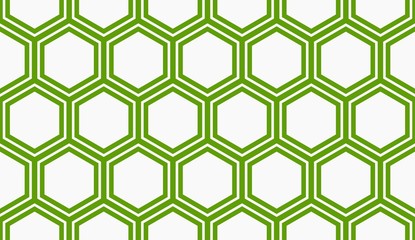 Vector illustration green geometric abstract background