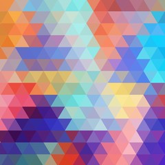 color abstract background. triangular design. polygonal style. vector illustration