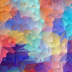 color abstract background. triangular design. polygonal style. vector illustration