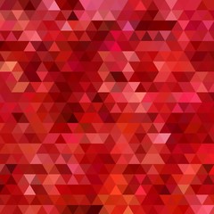Red triangles background. abstract vector illustration. geometric design