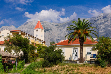 Baška Voda - a picturesque village in Dalmatia region, Croatia