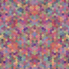 abstract background. colored hexagons. layout for advertising