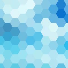 abstract blue hexagon background. presentation layout. eps 10