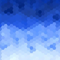 abstract blue hexagon background. presentation layout. eps 10