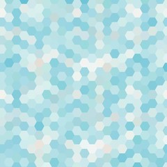 abstract blue hexagons. vector geometric background. eps 10