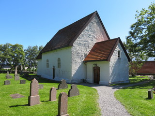 Fototapeta na wymiar Kirche in Giske