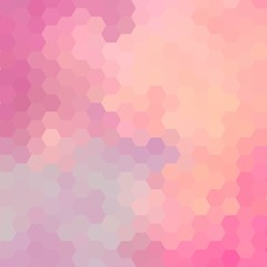 Fototapeta premium pink abstract hexagons. layout for advertising. modern presentation template. eps 10