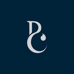 Letter B BC icon logo.Creative initial BC logo design inspiration  © SUPERGHONAM