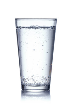 glass of mineral water