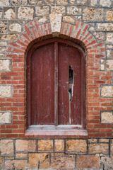 Old deserted workshop and laboatory