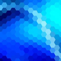 Fototapeta na wymiar blue hexagons. presentation layout. abstract vector background