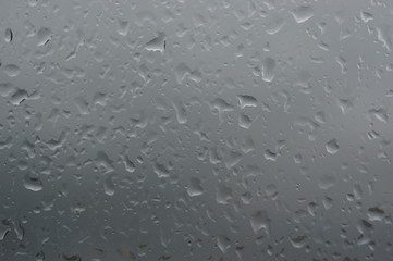 rain drops on window