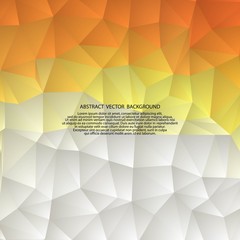 colored colorful triangle template for presentation. abstract background. eps 10