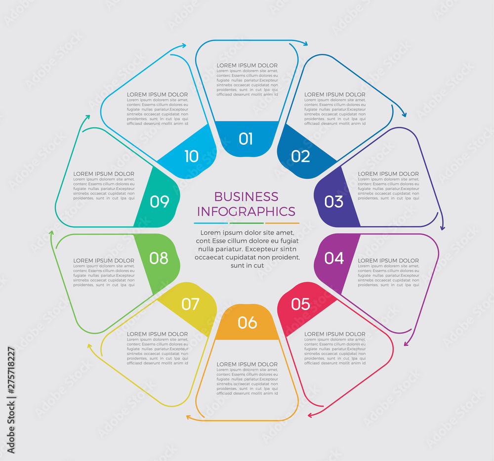 Aufkleber infographic design vector and marketing icons can be used for workflow layout, diagram, annual repor