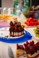 Fresh Cake served at a Childrens Birthday