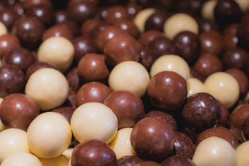 Background of chocolates