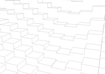 abstract background with squares