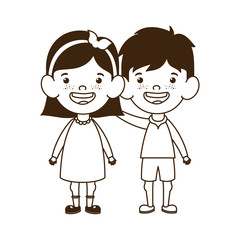 silhouette of couple baby standing smiling
