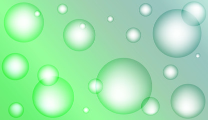 Geometric background with dynamic drop compositions. For cover page, landing page, banner. Pastel Gradient Color Vector illustration.