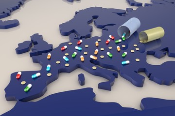 Europa medicada © Parato