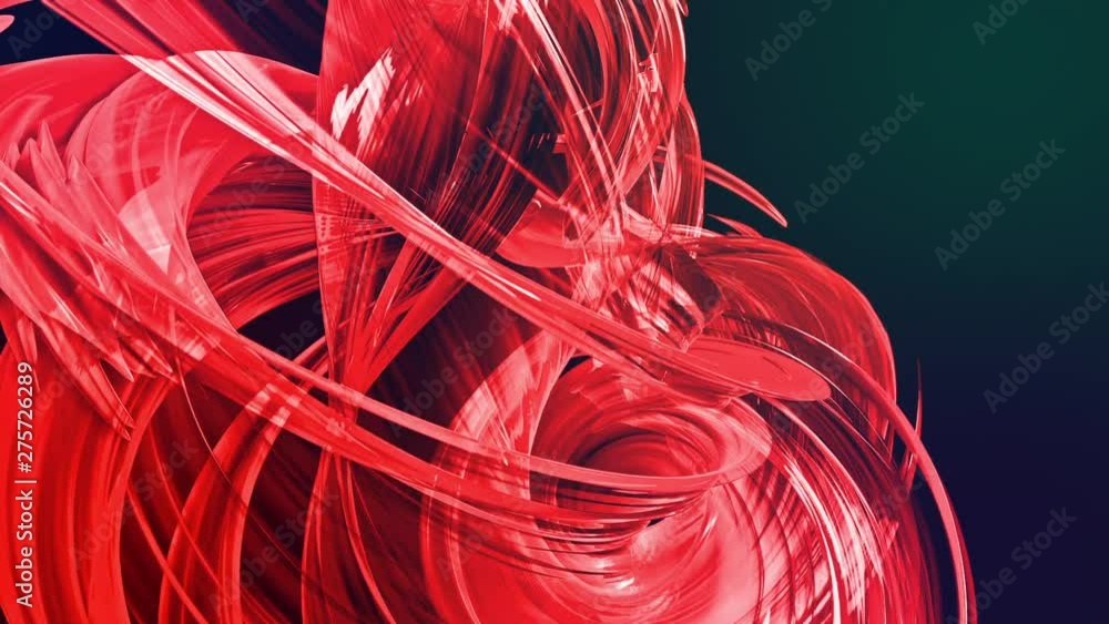 Poster abstract transparent tapes in motion as seamless creative background. colorful stripes twist in a ci