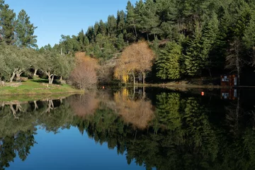 Fototapete Praia Fluvial Troviscal © Penteas
