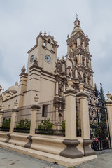 Fototapeta na wymiar Metropolitan Cathedral of Our Lady of Monterrey in Monterrey, Mexico