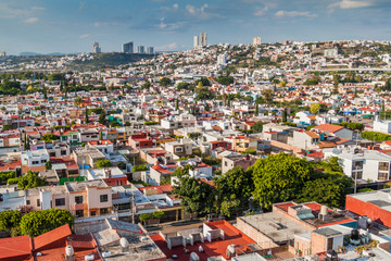 Aerial view of Queretaro, Mexico