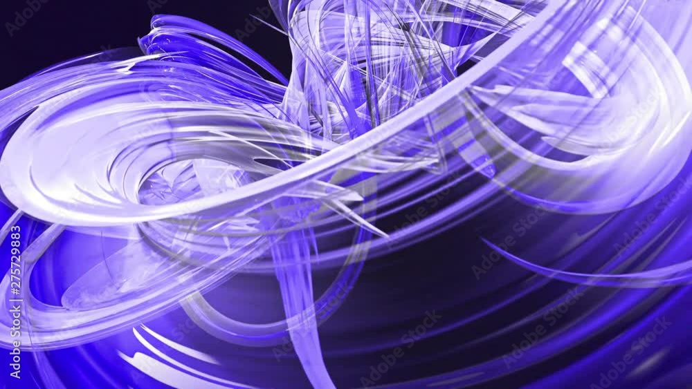 Poster abstract transparent tapes in motion as seamless creative background. colorful stripes twist in a ci
