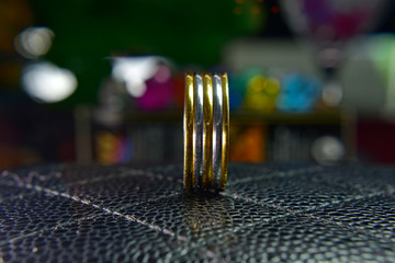 Silver ring  Gold designed for working age, has a luxurious charm.