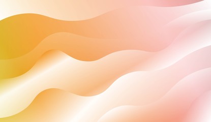 Fototapeta premium Modern Waves. Futuristic Technology Style Background. Design For Your Header Page, Ad, Poster, Banner. Vector Illustration with Color Gradient.