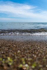 Low Angle Beach View