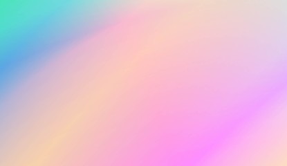 Sweet Multicolor Blurred Background. For Futuristic Ad, Booklets. Vector Illustration.