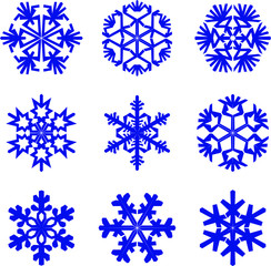 Snowflakes for Christmas and New Year Decor