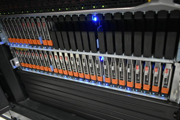 server room cabling hard disk