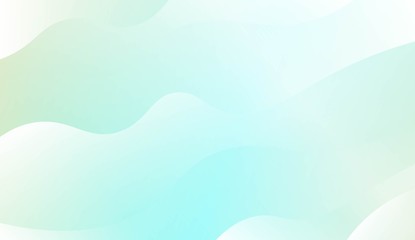 Fototapeta premium Wavy Background. For Design Flyer, Banner, Landing Page. Vector Illustration with Color Gradient.