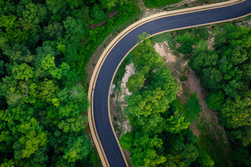 Aerial of Williamsburg Virginia