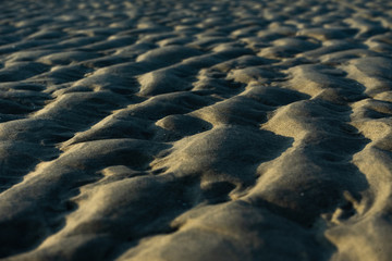 Waves of sand