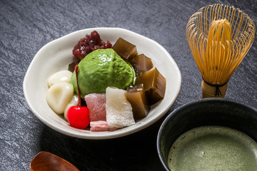 抹茶アイス Matchaice cream 