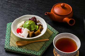 抹茶アイス Matchaice cream 