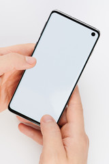 Smartphone with clean screen