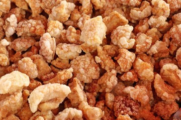 fried crispy pork skin