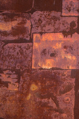 Abstract old rusty metal background.