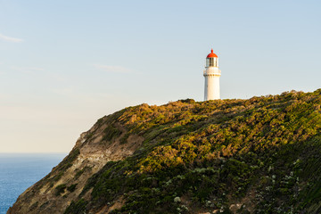 Fototapeta na wymiar Cape Schank Lighthouse on the Mornington Peninsula