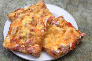 Cooking delicious pizza with your own hands.