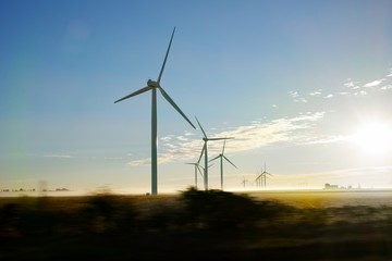 Obraz premium Fowler Ridge Wind Farm